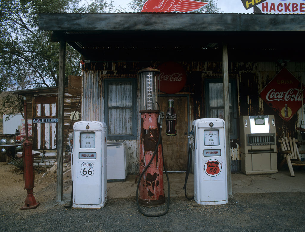 Gas Station, Route 66, USA